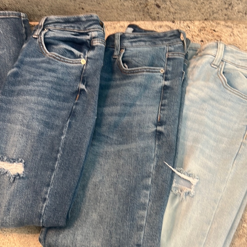 3 Pairs of Mom Jeans